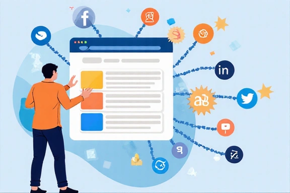 Illustration of third-party cookies and data sharing